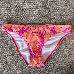 Salt Life Pink and Orange Bikini Bottom